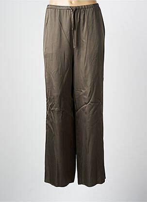 Pantalon larg verde TEDDY SMITH femeie