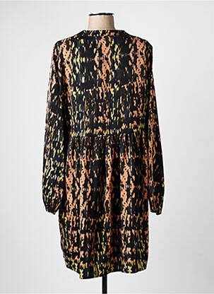 Rochie scurtă croială fluidă mâneci lungi negru MOLLY BRACKEN femeie