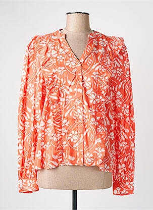 Cămașă portocaliu ICHI femeie