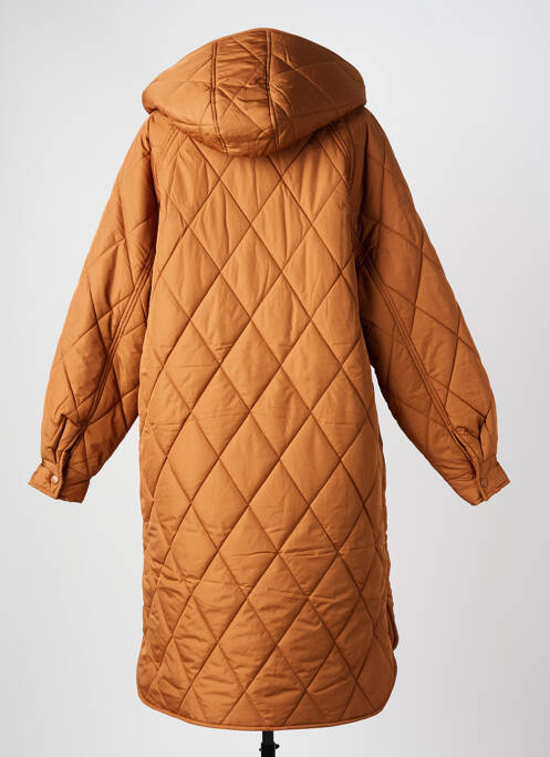 Geacă matlasată portocaliu ICHI femeie