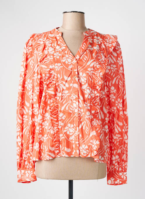 Cămașă portocaliu ICHI femeie