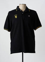 Polo negru SERGE BLANCO homme