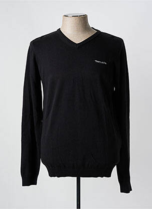 Pulover negru TEDDY SMITH bărbat