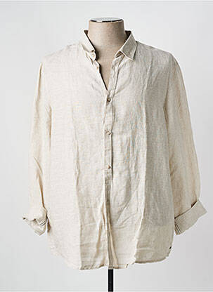 Cămașă cu mâneci lungi bej TEDDY SMITH bărbat