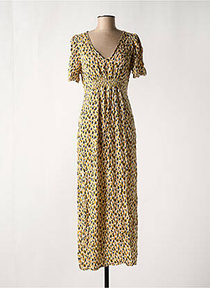 Rochie lungă galben LOLA ESPELETA femeie