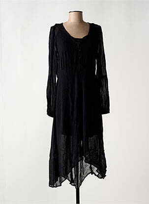 Rochie midi negru CREAM femeie