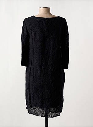 Rochie midi mâneci 3/4 mâneci 3/4 negru CECIL femeie