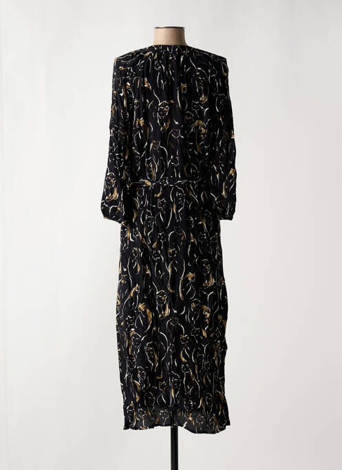 Rochie lungă negru GEISHA femeie