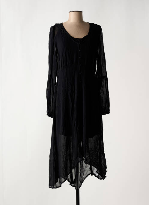 Rochie midi negru CREAM femeie