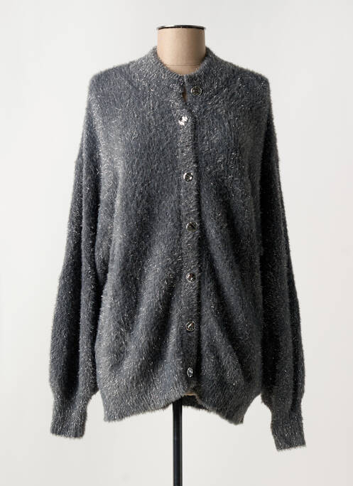 Vestă cu mâneci lungi gri CREAM femeie