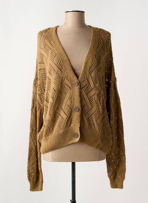 Vestă cu mâneci lungi galben GARCIA femeie