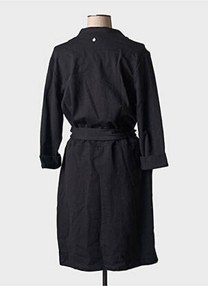 Rochie midi mâneci 3/4 mâneci 3/4 negru MAE MAHE femeie