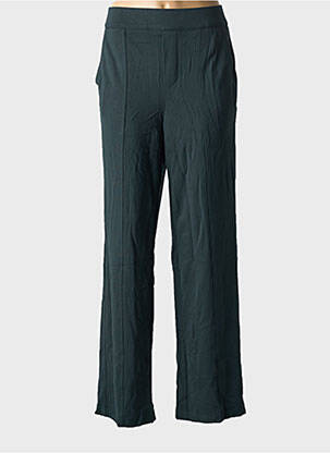 Pantalon drept elasticitate mărime normală verde STREET ONE femeie