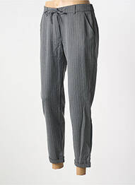 Pantalon chino mărime normală mărime normală gri EVA KAYAN femeie