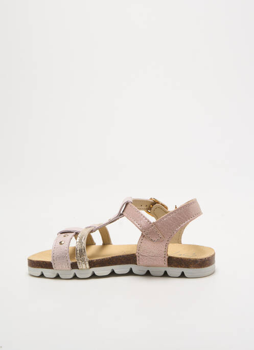 Sandale/Pantofi decupați roz BOPY fată