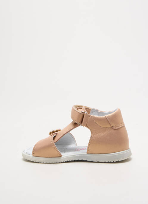 Sandale/Pantofi decupați roz BOPY fată