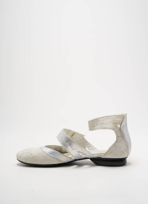Sandale/Pantofi decupați argintiu AYAME femeie