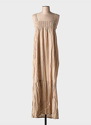 Rochie lungă maro MKT STUDIO femeie