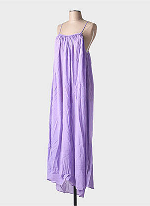 Rochie lungă fără mâneci fără mâneci violet LOVE STORIES femeie