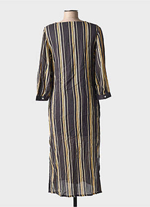 Rochie midi mâneci lungi mâneci lungi negru MKT STUDIO femeie