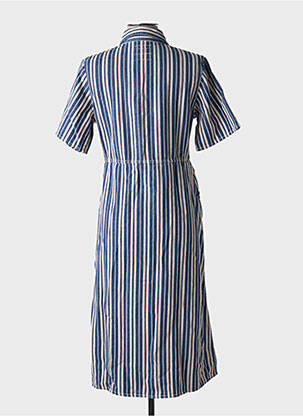 Rochie midi mâneci scurte mâneci scurte albastru NUDIE JEANS CO femeie