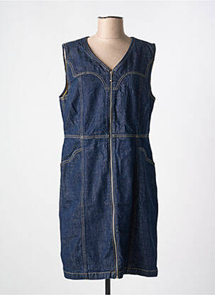 Rochie midi albastru NUDIE JEANS CO femeie