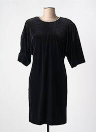 Rochie midi mâneci scurte mâneci scurte negru KARMA KOMA femeie