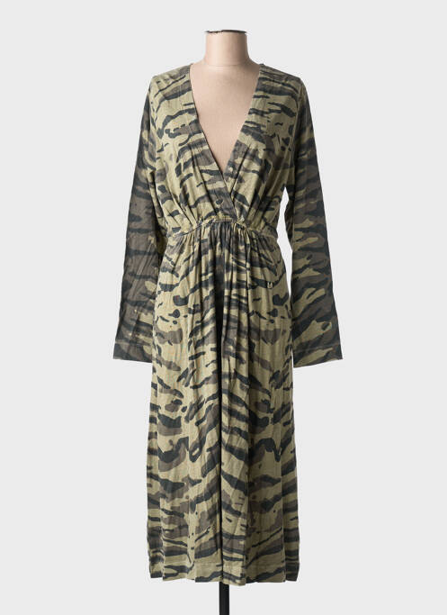 Rochie midi verde LEON & HARPER femeie