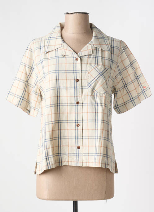 Cămașă bej NUDIE JEANS CO femeie