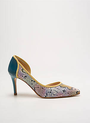 Pantofi cu toc galben CRÉATIS femeie