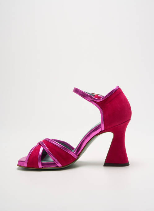 Sandale/Pantofi decupați roz PAOLA D'ARCARNO femeie