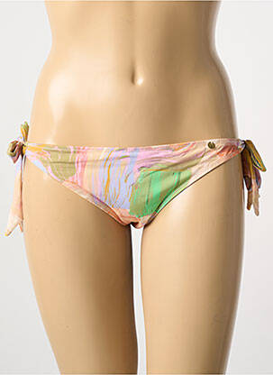 Chiloți de baie imprimeu floral bikini bej LOVE STORIES femeie