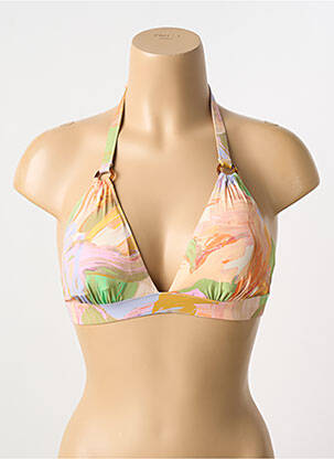 Sutien de costum de baie elasticitate sutien cu susținere înaltă și burete detașabil bej LOVE STORIES femeie