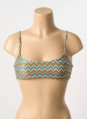 Sutien de costum de baie bretele elastice reglabile sutiene verde ALBERTINE femeie