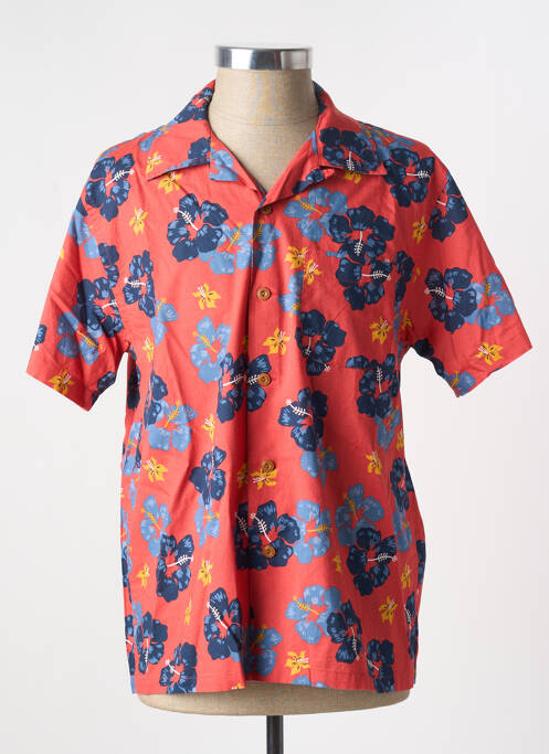 Cămașă cu mâneci scurte roșu NUDIE JEANS CO bărbat