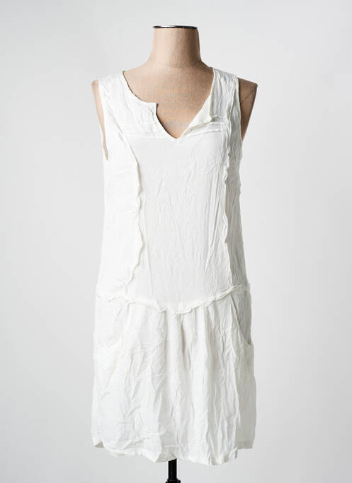 Rochie midi alb ARELINE femeie