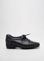 Încălțăminte de confort vârf pătrat toc plat până la 3 cm negru NATURFORM femme