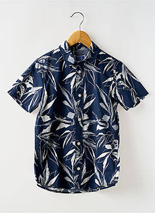 Cămașă cu mâneci scurte albastru JACK & JONES băiat