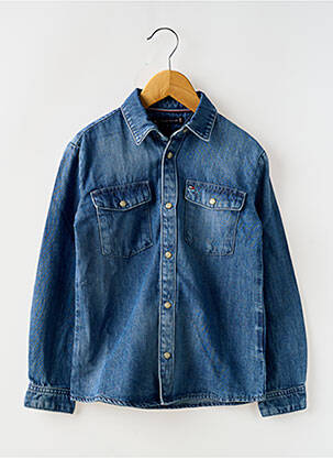 Cămașă cu mâneci lungi albastru TOMMY HILFIGER băiat