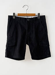 Bermudă țesătură denim mărime reglabilă negru JACK & JONES băiat