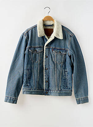 Jachete casual finisaj interior blană sintetică albastru LEVI'S bărbat
