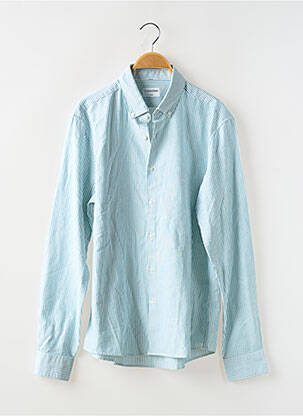 Cămașă cu mâneci lungi verde CALVIN KLEIN bărbat