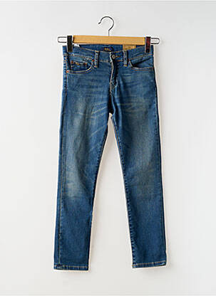 Blugi skinny elasticitate mărime reglabilă albastru RALPH LAUREN băiat