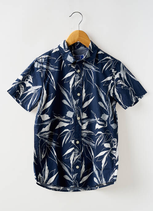 Cămașă cu mâneci scurte albastru JACK & JONES băiat