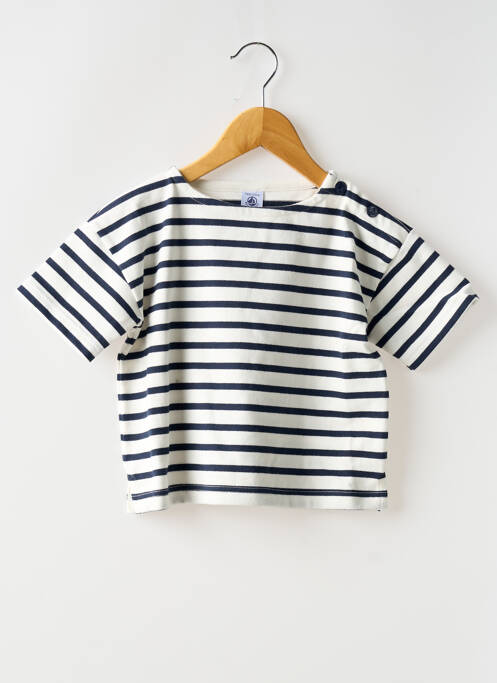 Tricou albastru PETIT BATEAU băiat