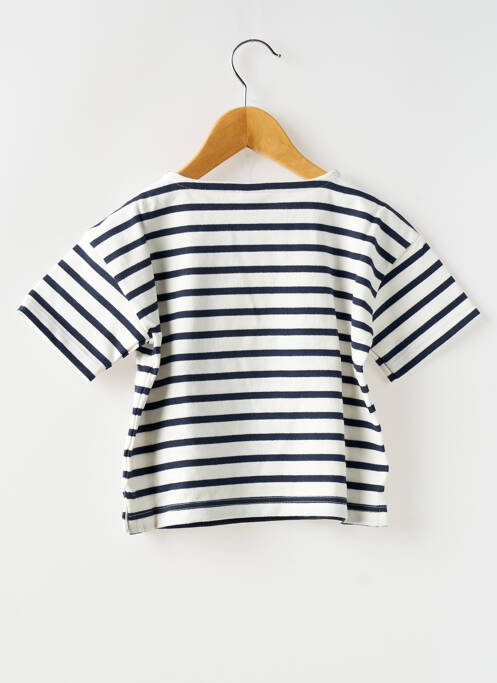 Tricou albastru PETIT BATEAU băiat