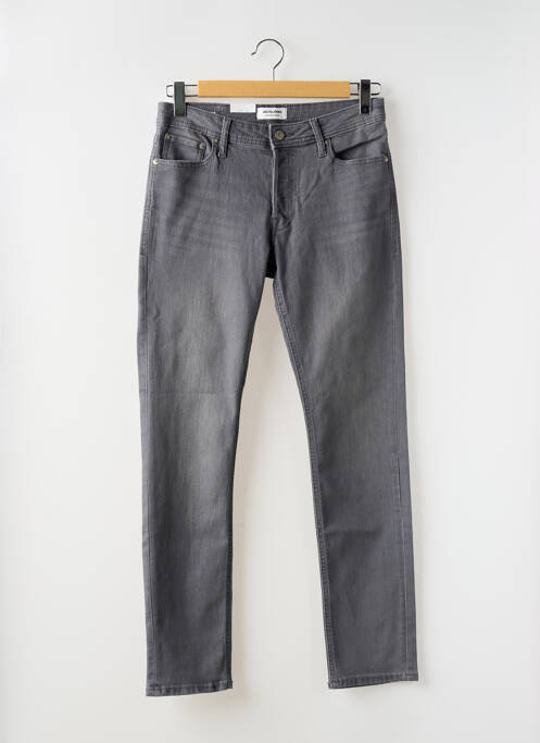 Blugi cu croială slim gri JACK & JONES bărbat