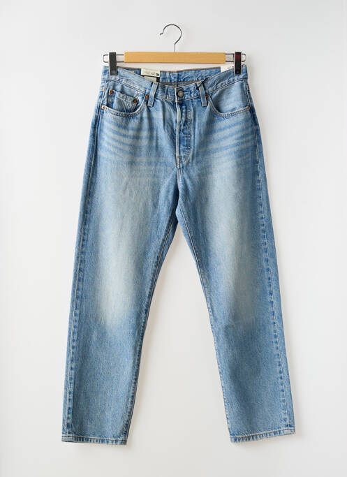 Blugi cu croială dreaptă albastru LEVIS femeie