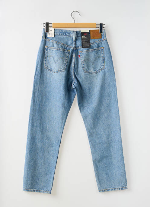 Blugi cu croială dreaptă albastru LEVIS femeie