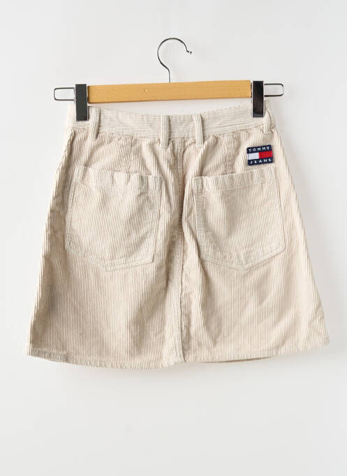 Fustă scurtă bej TOMMY HILFIGER femeie